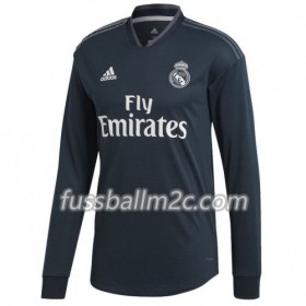 Fußballtrikots Real Madrid Auswärts Trikotsatz 2018-2019 Langarm